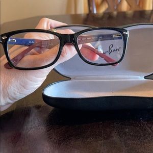 Ray bans eye glasses +1.00